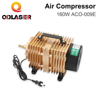 Compresseur d'air QDLASER 160W ACO-009E Pompe à air électrique magnétique 110/220V 50/60HZ pour machine de gravure et de découpe laser CO2