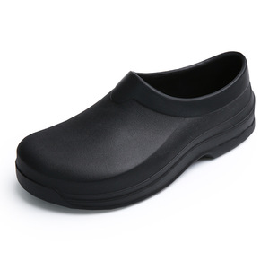 Scarpe <span class=keywords><strong>antinfortunistiche</strong></span> da <span class=keywords><strong>cuoco</strong></span> da uomo da cucina antiscivolo nere a buon mercato - Product Image 1