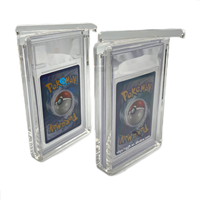 Boîte en acrylique personnalisée de qualité supérieure pour booster pack Pokémon, étui en acrylique de 8 mm d'épaisseur pour carte à collectionner Pokémon
