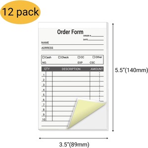 Carta Carbonless di alta qualità in fogli di colore personalizzato Ncr carta Carbonless servizio di stampa di libri - Product Image 5