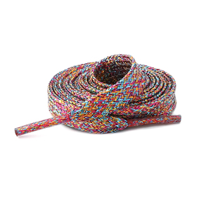 Lacets plats à paillettes métalliques, lacets de chaussures brillants colorés or et argent pour baskets, chaussures décontractées, accessoires de chaussures DIY - Product Image 4