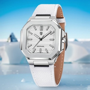 Montre à quartz pour homme PAGANI DESIGN YS019, nouvelle montre carrée pour homme, montre de sport de luxe haut de gamme, étanche, saphir, acier inoxydable - Product Image 3