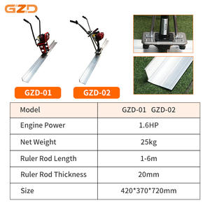 Outils de règle de chape vibrante en béton Machine de nivellement de sol vibrant pour chape en béton - Product Image 5