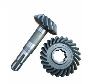 פלדה cnc במכונה דיפרנציאלית גלגל שיניים הילוכים ישר חצץ חלקי הילוך עבור מנוע המשאבה
