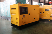 Générateur diesel Perkins d'origine 48 kW 60 kVA, type silencieux, pour la construction, l'agriculture, l'usine, 1103A-33TG1, 50/60 Hz, 1/3 phase, puissance de pointe