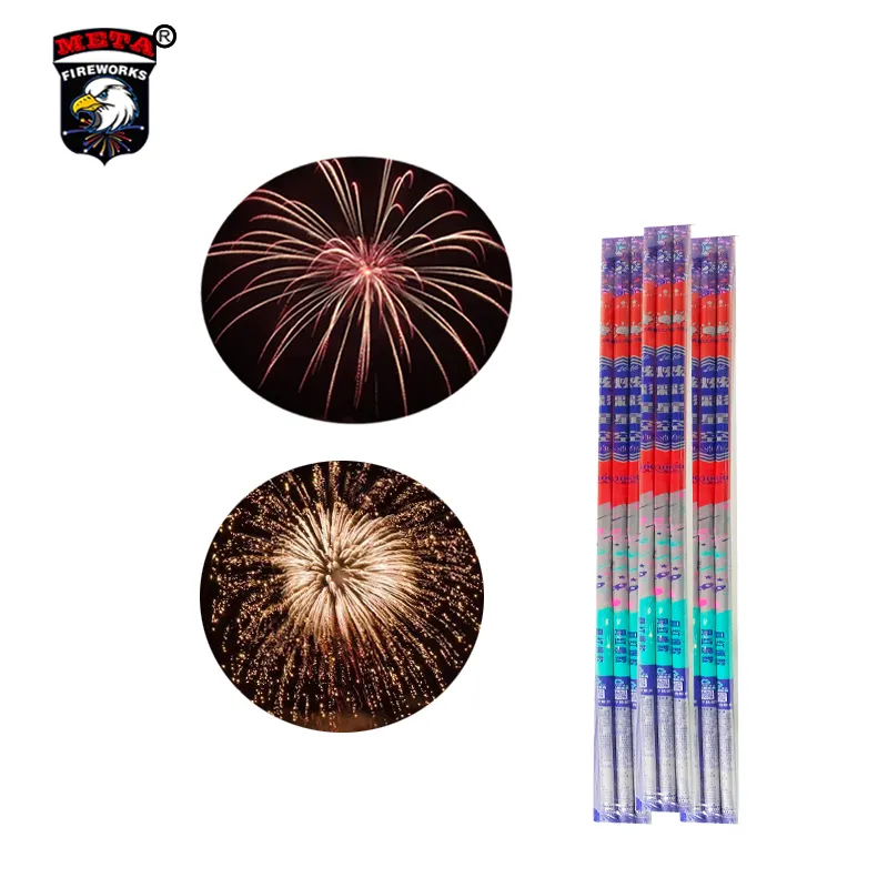 Factory direct sale multi colour sky smoke shot 100 balls magic shots gyro iphoone stableizer roman candle fireworks