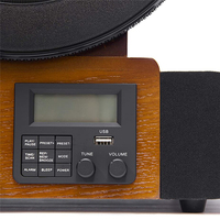 Lecteur de plateau tournant rétro lecteur cd lecteur de cassette tout-en-un