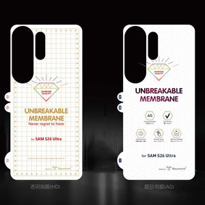 Pellicola Protettiva Anteriore e Posteriore in TPU HD Trasparente AG Opaca Infrangibile per Samsung S26 Ultra - Product Image 3