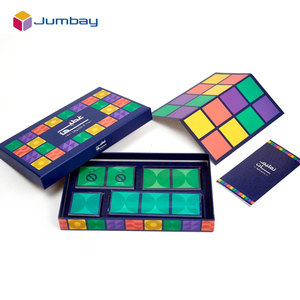 <span class=keywords><strong>Jeu</strong></span> de société en papier personnalisé professionnel, pièces de <span class=keywords><strong>jeu</strong></span> de société en <span class=keywords><strong>patchwork</strong></span> - Product Image 2
