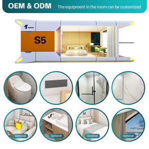 Système de <span class=keywords><strong>construction</strong></span> d'appartements en conteneur modulaire empilable-Solution de logement multifamilial préfabriqué pour les zones urbaines - Product Image 5