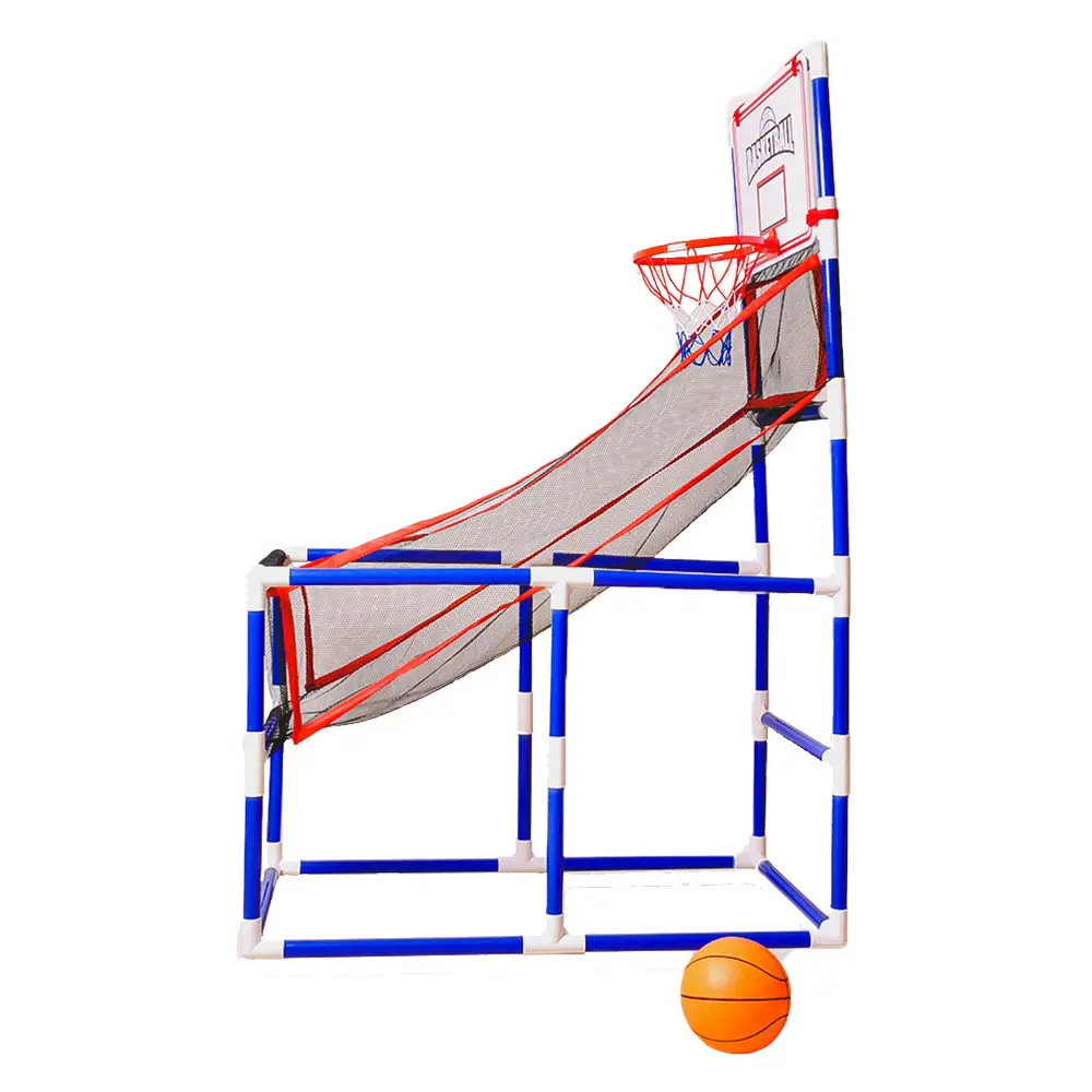 BESTKID BALL Indoor Arcade Basketball Hoop - Basketball Game for Kids and Adults Includes 2 Basketballs and Air Pump