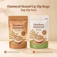 Sachets cosmétiques personnalisés imprimés avec fermeture éclair, refermables, pour masques faciaux et produits de soin de la peau