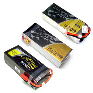 Batterie haute tension format Tattu 12000 16000 22000 25000mah pour modèle d'avion drone 6S - Product Image 2
