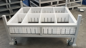 CASE CARTER OEM <span class=keywords><strong>Cage</strong></span> à palettes empilable en métal et en acier pour le stockage en entrepôt - Product Image 6