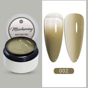 Meilleure vente Couleur nue Peinture Nail Glue Gradient <span class=keywords><strong>Semi</strong></span> <span class=keywords><strong>Permanent</strong></span> Varnis Gel Ice Transparent Jelly Gel Vernis à ongles - Product Image 5