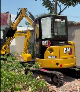Mini-excavatrice Caterpillar 303.5E d'origine japonaise, mini-excavatrices Cat 3 tonnes sur chenilles, accessoire tarière hydraulique d'occasion - Product Image 2