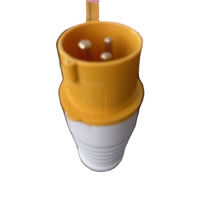 Enchufe industrial impermeable macho y hembra 013 -4h 110V, enchufe de pared industrial 2P + 6/32a 4 pines 220-240V - Product Image 1