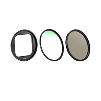 Filtre polarisant circulaire 49mm et filtre de protection UV et ensemble d'adaptateurs annulaires Jeu de filtres HD CPL/UV pour objectif d'appareil photo Insta360 Ace Pro