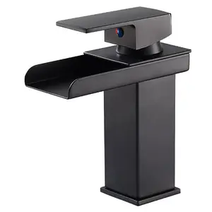 Waterfall Style Kitchen Bathroom Faucet Sink Faucet Basin Faucet