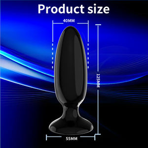 2025 adulte Gay Silicone Plug Anal jouets hommes Massage de la <span class=keywords><strong>Prostate</strong></span> lisse gros gode Anal Plug - Product Image 5
