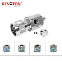 Dispositifs de protection contre les surtensions, parafoudre, prix d'usine, 0-6G, 50 OHM, connecteur mâle N vers connecteur mâle SMA