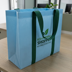 ถุงช้อปปิ้งผ้า PP แบบไม่ทอ พิมพ์ลายตามสั่ง OEM ODM ขั้นต่ำ 10,000 ชิ้น ผลิตในเวียดนาม แบบสะพายไหล่ เป็นมิตรกับสิ่งแวดล้อม ใช้ซ้ำได้ - Product Image 1