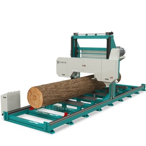 Electric Horizontal <strong>Band</strong> <strong>Saw</strong> Wood Cutting Machine <strong>Band</strong> Sawmill - Product Image 4