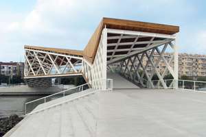 Estructura de acero prefabricada Truss Materiales de construcción de metal <span class=keywords><strong>Puente</strong></span> peatonal Hecho en China - Product Image 6