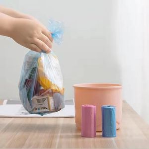 ถุงขยะพลาสติก PE แบบใช้แล้วทิ้งหนาทนทานต่อการใช้งานถุงขยะหลากสี - Product Image 6