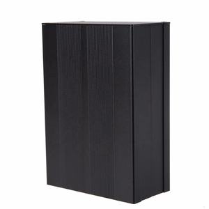 Yüksek kaliteli alüminyum kutu muhafaza kutusu devre projesi elektronik siyah 150x105x55mm veri kurulu güç kaynağı üniteleri - Product Image 4