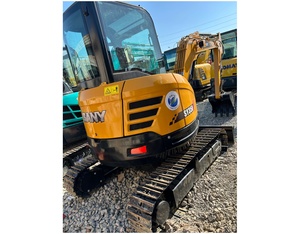 Miniexcavadora SANY SY35U de 1.2 Toneladas con Cucharón Hidráulico para Excavación, Máquina Usada para Movimiento de Tierras - Product Image 3