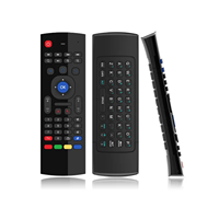 MX3 Keyboard Mini Mouse udara, nirkabel Remote 2.4G multifungsi Fly Mouse dengan pembelajaran inframerah untuk TV Box pintar Android