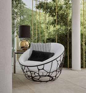 Mobilier italien léger de luxe en métal et <span class=keywords><strong>tissu</strong></span> <span class=keywords><strong>design</strong></span> <span class=keywords><strong>Fauteuil</strong></span> de loisir à une place Canapé imprimé léopard <span class=keywords><strong>Fauteuil</strong></span> de salon - Product Image 6