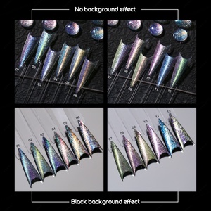 JTING Hot Trend <b>Reflective</b> Flash Cat Eye <b>Gel</b> <b>Polish</b> 12 Shades Super <b>Glitter</b> Cat Eye <b>Gel</b> TPO/Hema Free OEM ODM Uv <b>Gel</b> Nail <b>Polish</b> - Product Image 3
