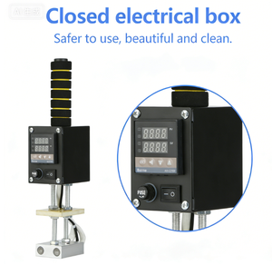 Sello Eléctrico <span class=keywords><strong>de</strong></span> Latón y Hierro <span class=keywords><strong>para</strong></span> Marcar Logotipos Personalizados en Madera, Cuero, Pan y Pasteles - Product Image 3