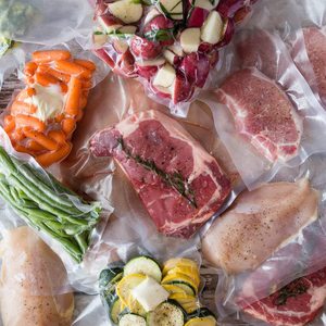 Factory Custom <strong>Printed</strong> Vacuum Seal Bags 28 Inches Food Grade Plastic for Frozen <strong>Meat</strong> for Freezer Use - Product Image 6