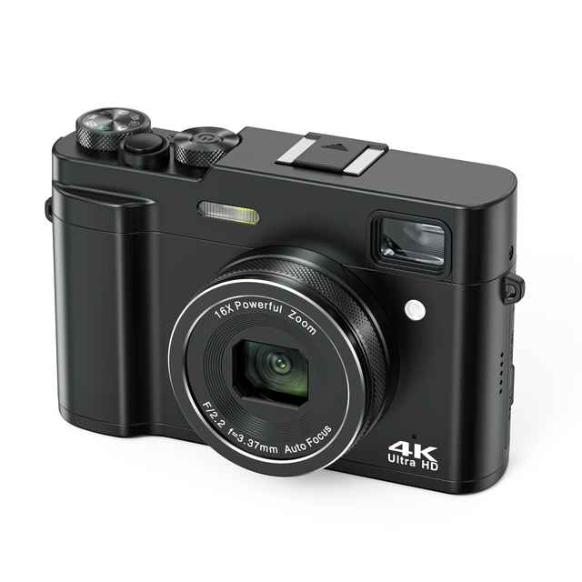 High Definition 48MP 4k Compact DSLR Camera for Photography and Video Retro Travel Supplier with TF Memory Card