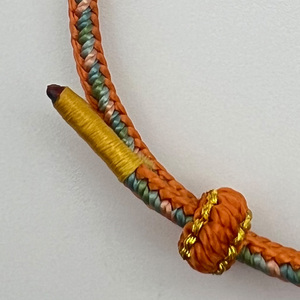 Hợp thời trang dệt tay nylon màu vàng và màu xanh lá cây thời trang Chuỗi Vòng Đeo tay quà tặng cho các cặp vợ chồng unisex hoặc bạn bè tốt nhất Vòng đeo tay quyến rũ - Product Image 5