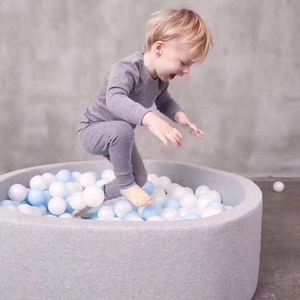 Feelbaby <span class=keywords><strong>Piscine</strong></span> à balles confortable pour bébé <span class=keywords><strong>Piscine</strong></span> à balles gonflable en plastique d'intérieur souple pour l'école ou le centre commercial - Product Image 5