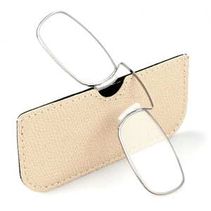 Portable <strong>Mini</strong> Wallet <strong>Reading</strong> <strong>Glasses</strong> for Elderly Clip-on PC Frame Presbyopic Eyewear - Product Image 6