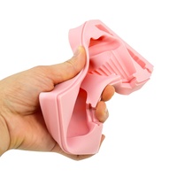 Couvercle de moule à glace en silicone pour bricolage Forme de gelée en forme d'animal de dessin animé fait maison Plateau à glaçons écologique pour la nourriture Machine à glaçons pour enfants