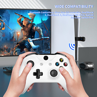 Convertisseur de manette sans fil Adaptateur à 3 modes de connexion Compatible avec les manettes de jeu USB-C pour les accessoires de jeu universels