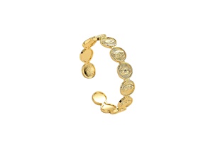 Bracelet en alliage de cuivre plaqué or 18 carats pour femme, style chic, bijoux fantaisie, vente en gros, bracelets de créateur - Product Image 6