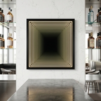 Enseigne LED Zhilin personnalisée, vente chaude, enseigne néon, lumière LED miroir infini, enseigne 3D, enseigne miroir infini personnalisée IP65 CE