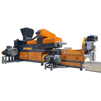 Film plastique granulateur PP PE HDPE LDPE LLDPE plastique granulateur granulation déchets plastique recyclage Machine