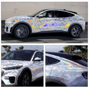 Extensible Galvanoplastie Givré Voiture Vinyle Wrap <span class=keywords><strong>Film</strong></span> PVC Véhicule Changement de Couleur <span class=keywords><strong>Film</strong></span> Autocollant PPF - Product Image 2