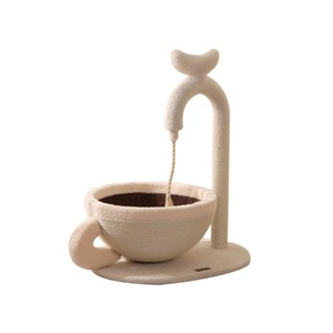 [Faible MOQ] Lit-<span class=keywords><strong>griffoir</strong></span> pour <span class=keywords><strong>chat</strong></span> en sisal naturel, mobilier pour animaux tressé, nid de <span class=keywords><strong>chat</strong></span> rond moderne pour intégration intérieure, direct usine - Product Image 6