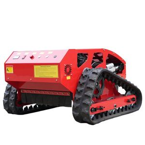 Customized DIY Industrial 24V Battery Cordless Electric-start Remote <b>Control</b> Mini <b>Rc</b> Robot Lawn Mower Snow Plow Attachments - Product Image 2