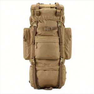 Sac à dos tactique imperméable de grande capacité 100L pour l'extérieur, sac de randonnée et de camping 600D, sac à dos tactique Molle - Product Image 3