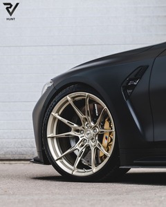 Rines Cóncavos Hunt Color Oro Champán, 5x112 5x114.3 5x120, 18 19 20 21 Pulgadas, Aleación de Aluminio Forjado, para <span class=keywords><strong>BMW</strong></span> F G <span class=keywords><strong>M</strong></span> - Product Image 4